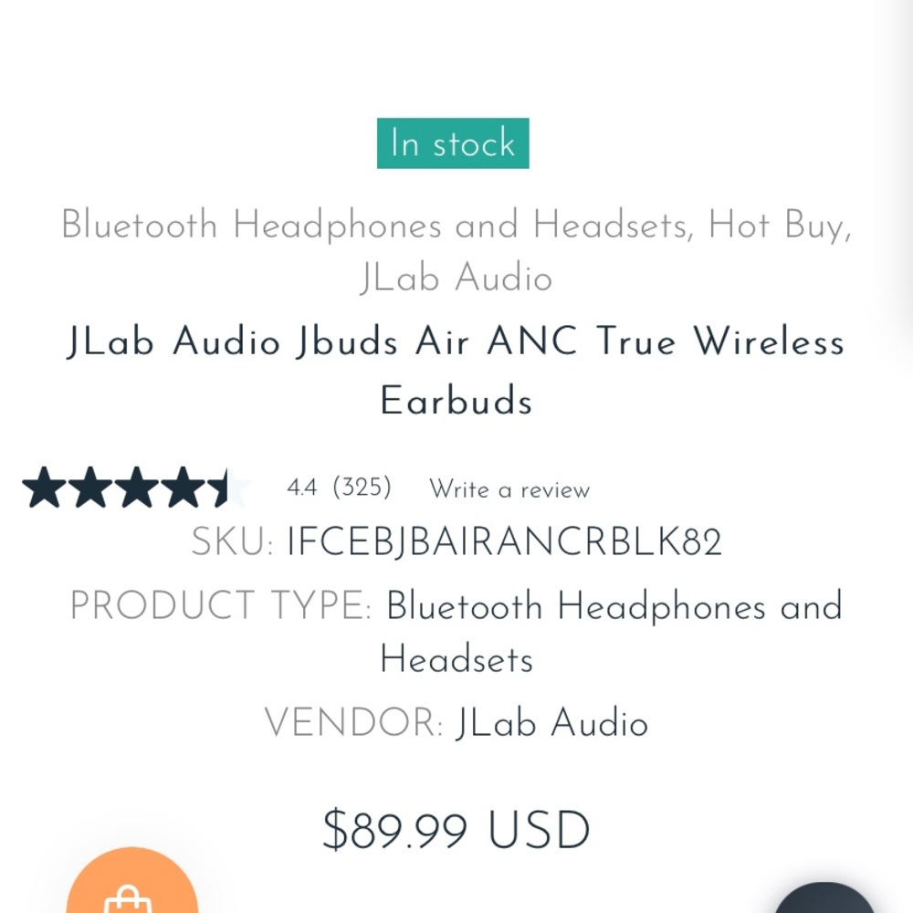 JLab : Ear buds - Picture 5 of 9
